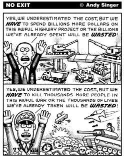 YES WE UNDERESTIMATED THE COST BUT by Andy Singer
