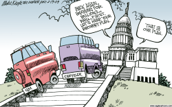MORE AUTO BAILOUT  by Mike Keefe