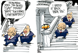 LOCAL GAY HATER by Pat Bagley