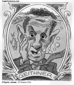 TIMOTHY GEITHNER by Taylor Jones
