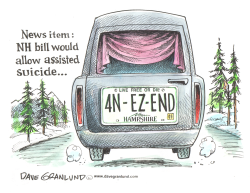 NEW HAMPSHIRE  ASSISTED SUICIDE BILL by Dave Granlund