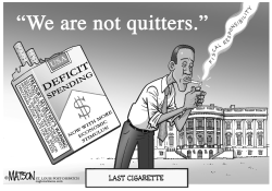 WE ARE NOT QUITTERS by R.J. Matson