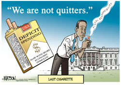WE ARE NOT QUITTERS- by R.J. Matson