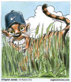 TIGER WOODS OR TABBY WOODS -  by Taylor Jones