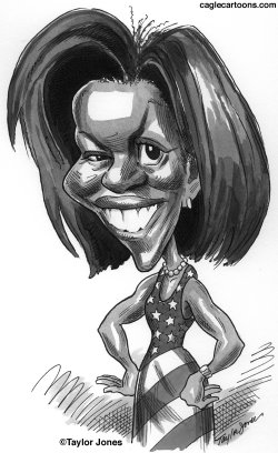MICHELLE OBAMA by Taylor Jones