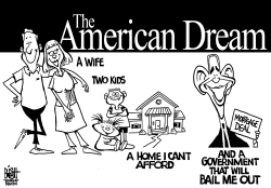 THE AMERICAN DREAM, B/W by Randy Bish