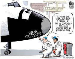 SHUTTLE SET TO EXPIRE  by Jeff Parker