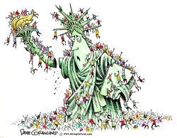 ILLEGAL IMMIGRATION by Dave Granlund