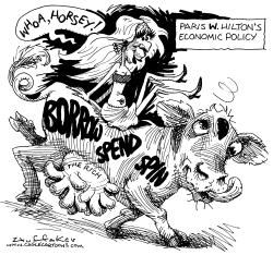 MAD COW ECONOMIC POLICY by Sandy Huffaker