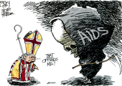 POPE BENEDICT by Pat Bagley