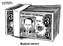 BAILOUT MONEY by Jimmy Margulies