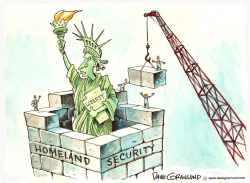 HOMELAND SECURITY AND LIBERTY by Dave Granlund