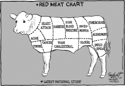 RED MEAT CHART by Bob Englehart