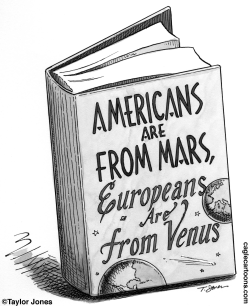 AMERICANS ARE FROM MARS by Taylor Jones