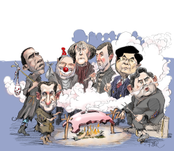 BUMS IN G20 MEETING  by Riber Hansson