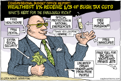 TAX CUTS FOR THE WEALTHY  by Wolverton