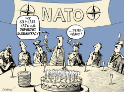 NATO AT 60 by Patrick Chappatte