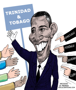 OBAMA EN TRINIDAD Y TOBAGOCOL by Arcadio Esquivel