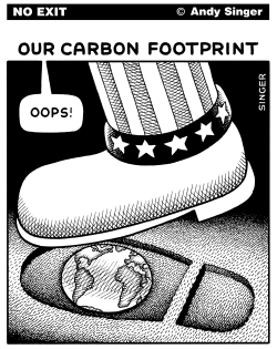US CARBON FOOTPRINT by Andy Singer