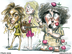 SUSAN BOYLE WITH BEYONCE AND TAYLOR SWIFT -  by Taylor Jones
