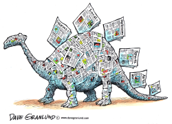 NEWSPAPERS IN PERIL by Dave Granlund