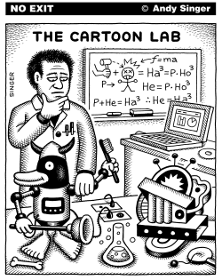 THE CARTOON LAB by Andy Singer