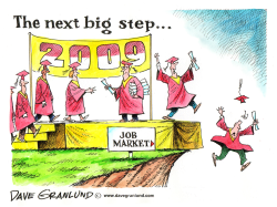 GRADUATES AND JOBS by Dave Granlund