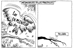 METAMORFOSIS DE LOS PERIODICOS by Mike Lane