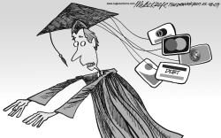 COLLEGE DEBT by Mike Keefe