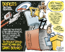 DEFICITS - THE FINAL FRONTIER  by John Cole
