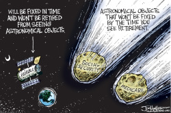 HUBBLE AND TROUBLE- by Joe Heller
