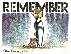 REMEMBER ON MEMORIAL DAY  by Dave Granlund