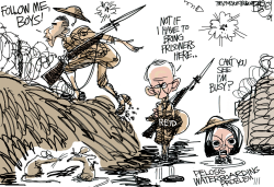 OVER THE TOP DEMS by Pat Bagley