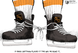 TIED LACES by Cam Cardow