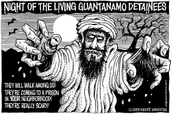 NIGHT OF THE LIVING GUANTANAMO DETAINEES by Monte Wolverton