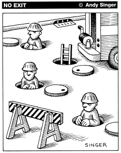 MANHOLES by Andy Singer