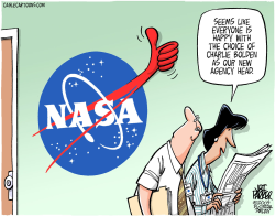 NEW NASA CHIEF  by Jeff Parker