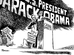 OBAMA POLICY IN CAIRO by Paresh Nath