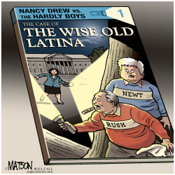 THE CASE OF THE WISE OLD LATINA- by R.J. Matson