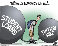 TUITION HIKE  by Jeff Parker