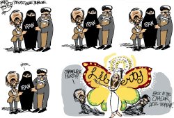 IRAN BUTTERFLY  by Pat Bagley
