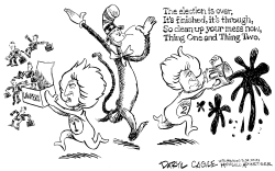 SEUSS ELECTION by Daryl Cagle