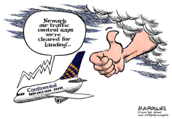 PLANE WITH DEAD PILOT LANDS SAFELY  by Jimmy Margulies