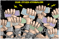 IRAN  THE POWER OF CITIZEN JOURNALISM  by Monte Wolverton