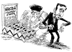 WHACKING HOPE IN IRAN by Daryl Cagle