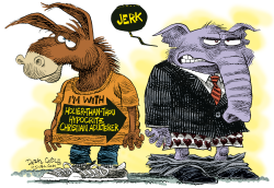 REPUBLICANS AND ADULTERY  by Daryl Cagle