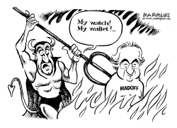 MADOFF IN HELL by Jimmy Margulies