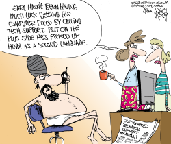 OUTSOURCED TECH SUPPORT  by Gary McCoy