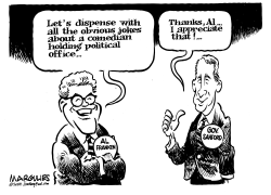 A COMEDIAN HOLDING PUBLIC OFFICE by Jimmy Margulies