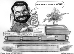 BILLY MAYS 1958-2009 by Taylor Jones